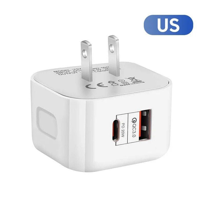 20W USB-C Fast Charger with Quick Charge 3.0 - Universal Adapter for Mobile Phones - Image 2