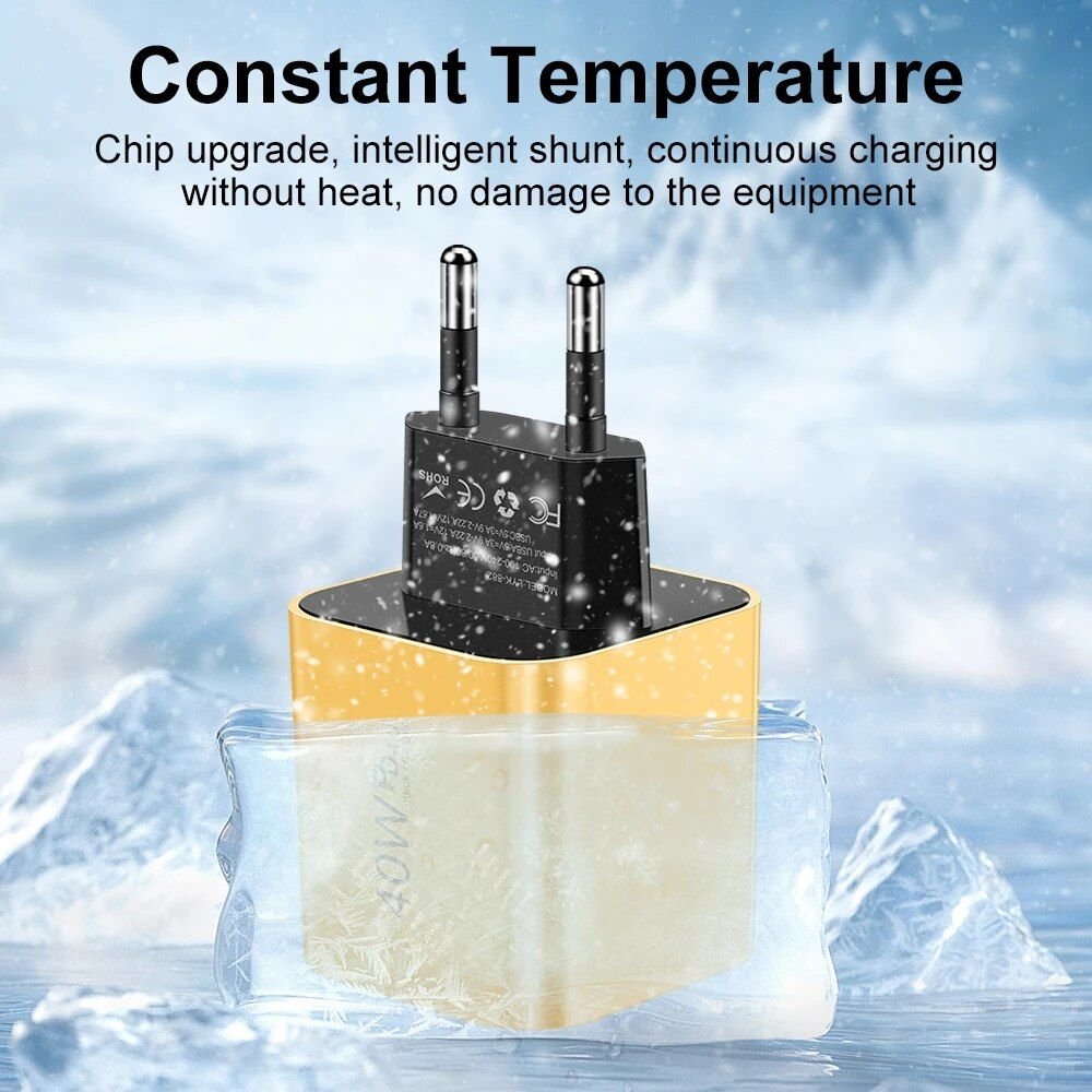 40W Quick Charge PD 4.0 USB-C Wall Adapter - Image 7