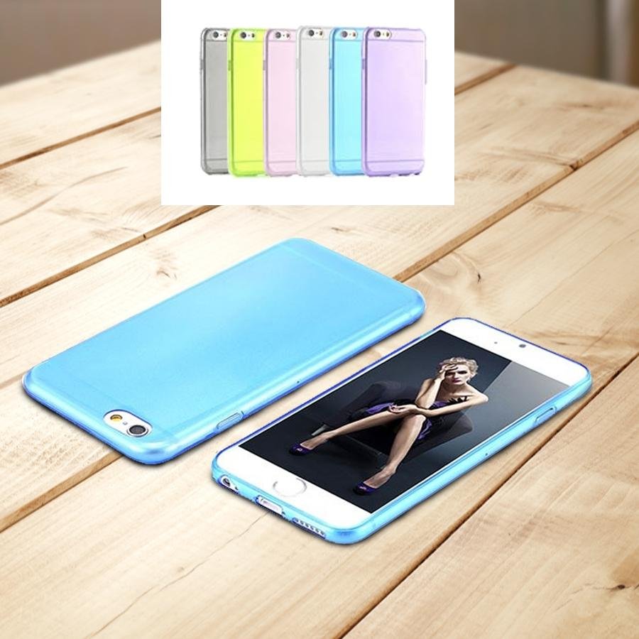 Super Flexible Clear TPU Case For iPhone 6/6s or iPhone 6/6s Plus - Image 2